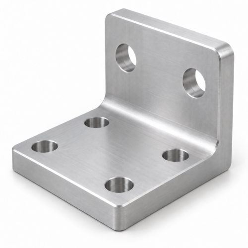 custom-cnc-aluminum-bracket Design illustration of custom cnc machined aluminum mounting bracket