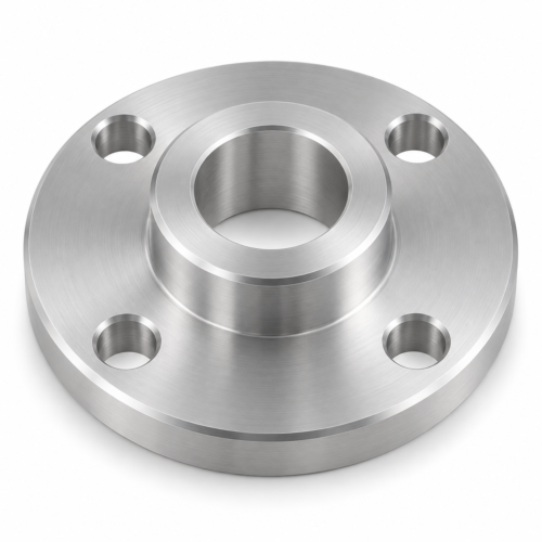 Design illustration of cnc machined aluminum flange adapter